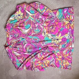 Lilly Pulitzer size Large Elsa silk top
